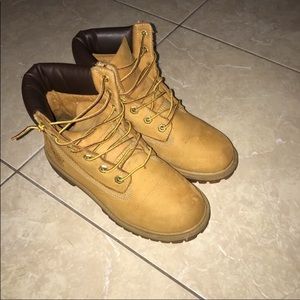 Authentic Timberland Boots (size 4)